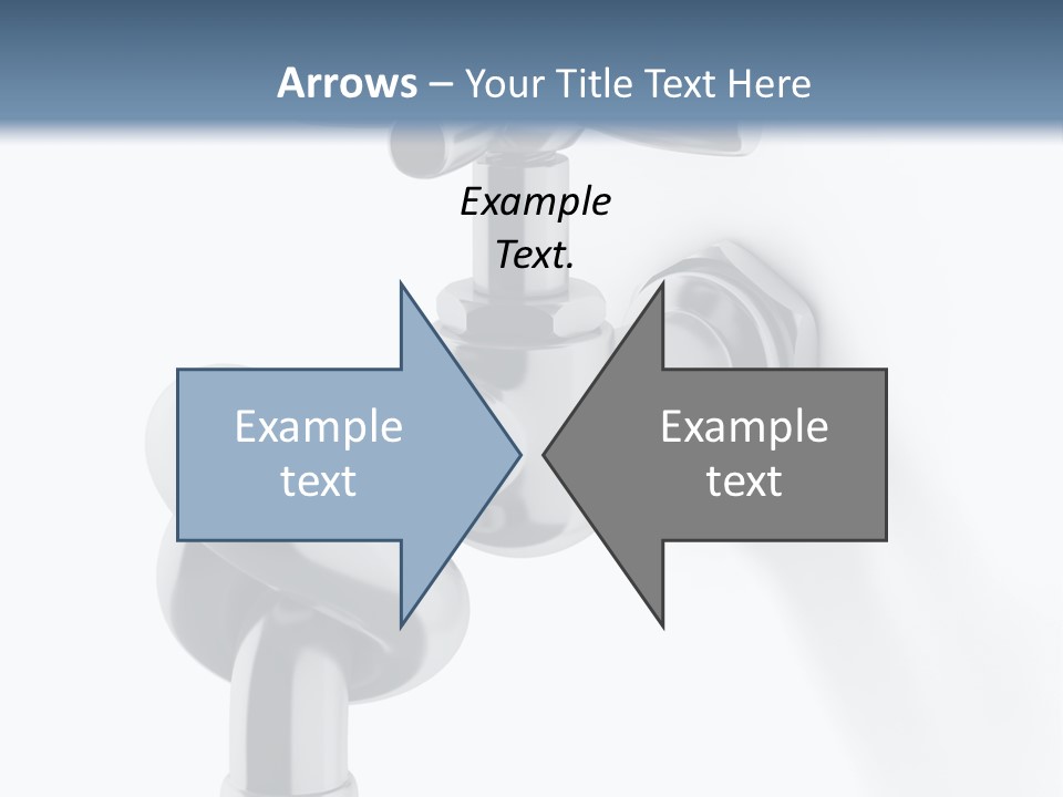 Leak Symbol Economy PowerPoint Template