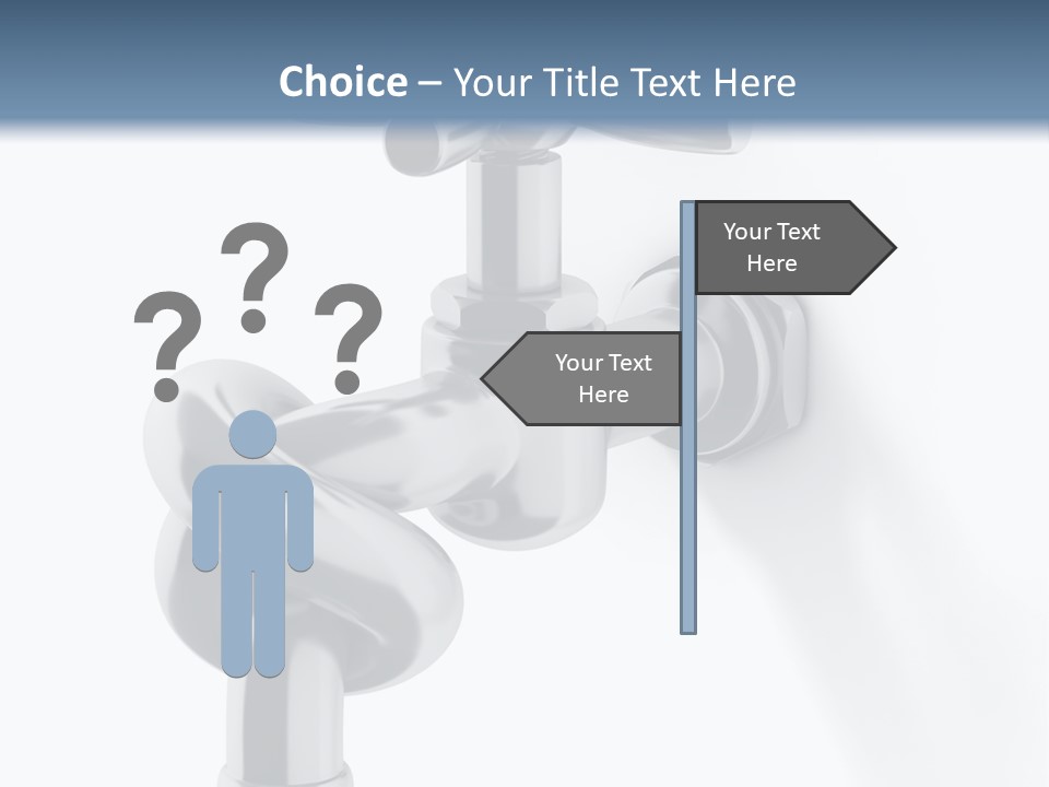 Leak Symbol Economy PowerPoint Template