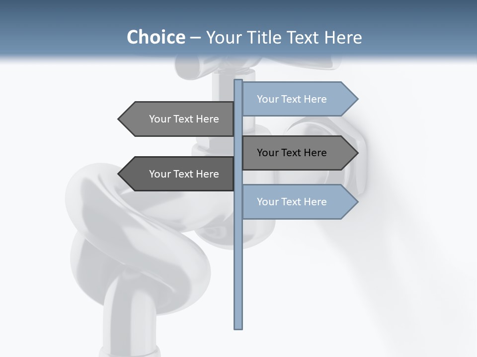 Leak Symbol Economy PowerPoint Template