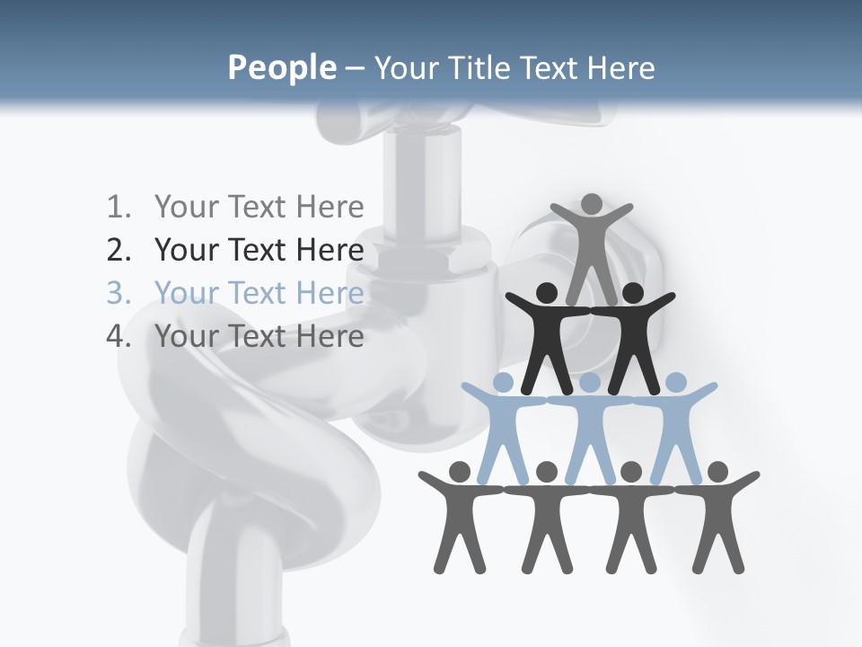 Leak Symbol Economy PowerPoint Template