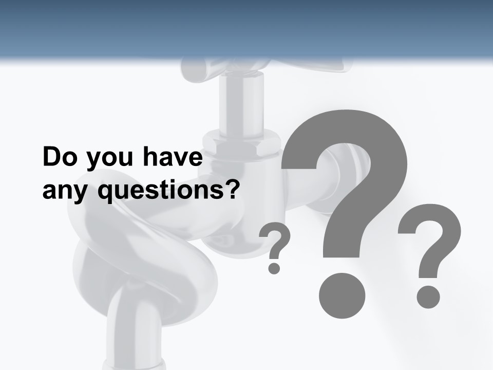 Leak Symbol Economy PowerPoint Template