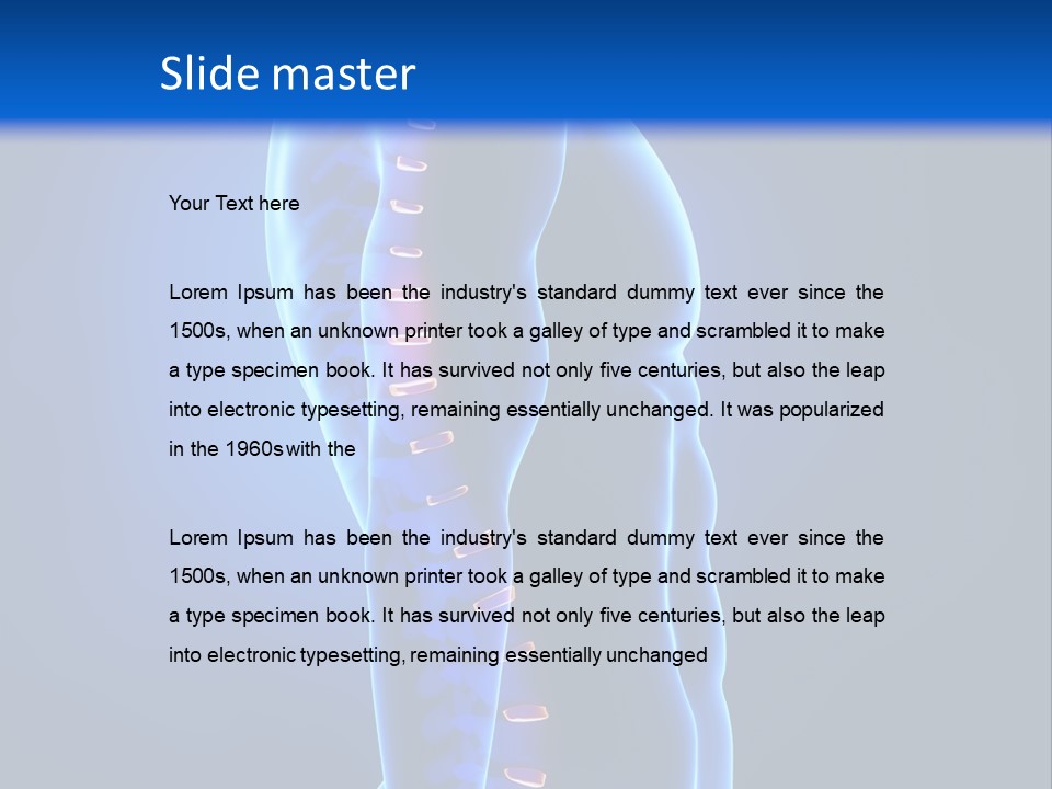 Detail Background Physical PowerPoint Template