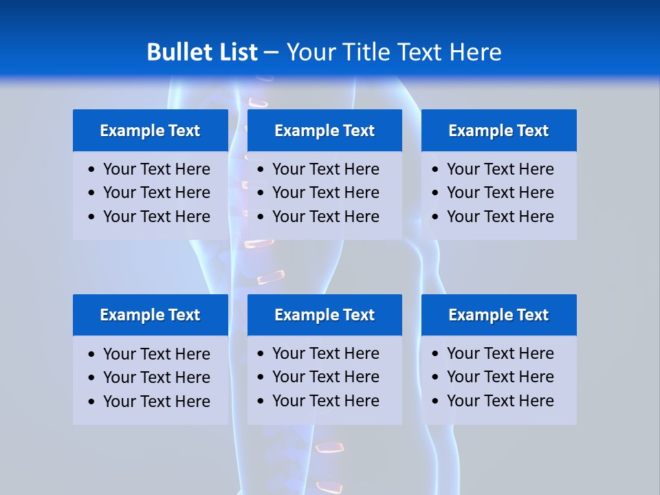 Detail Background Physical PowerPoint Template