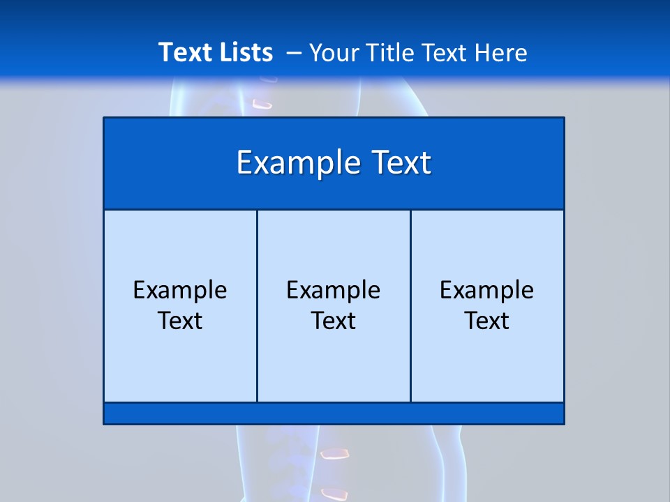 Detail Background Physical PowerPoint Template
