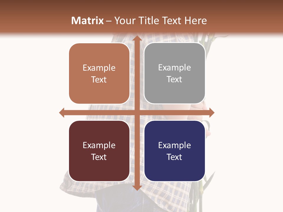 Love Emotion Bouquet PowerPoint Template