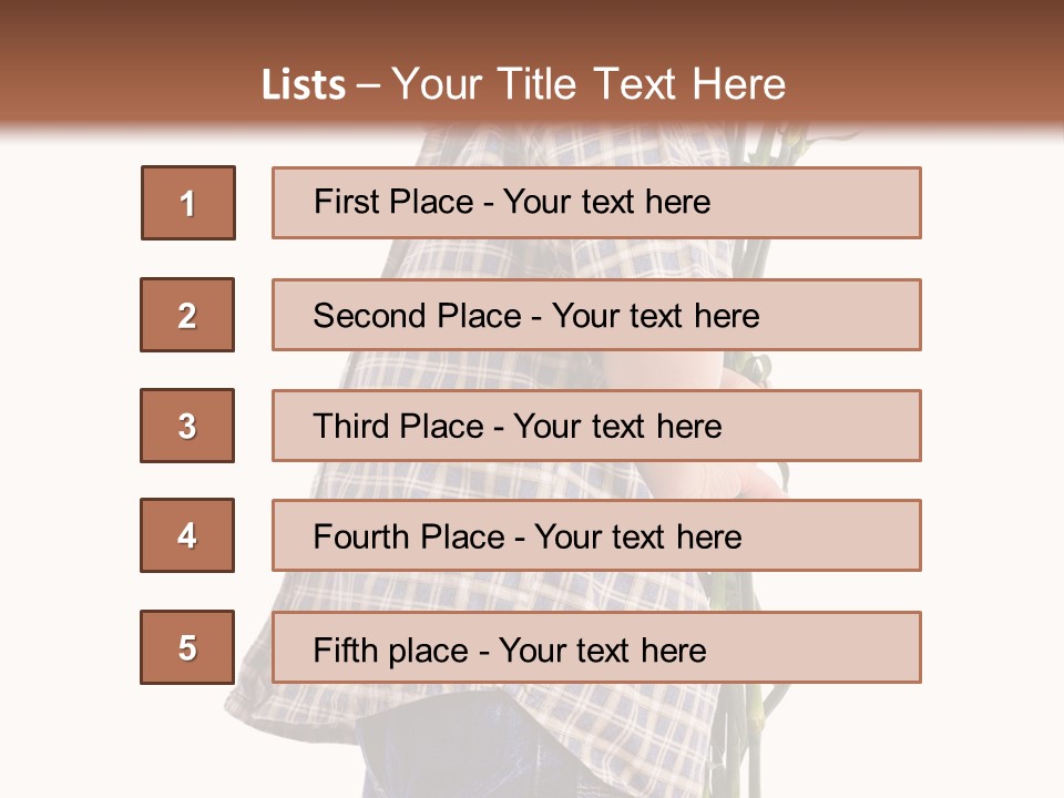 Love Emotion Bouquet PowerPoint Template