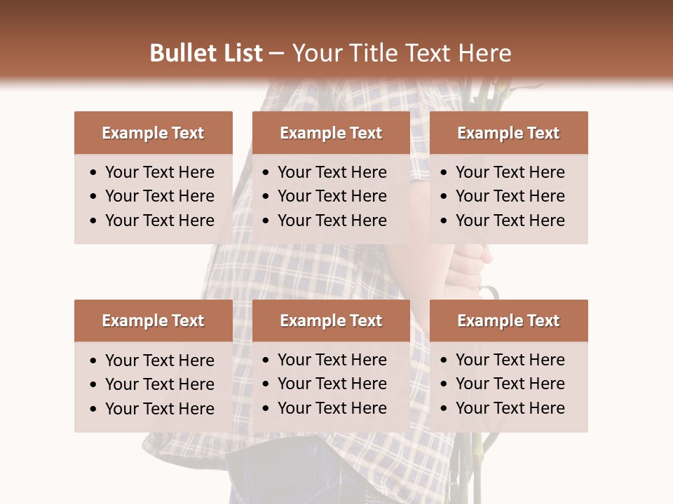 Love Emotion Bouquet PowerPoint Template