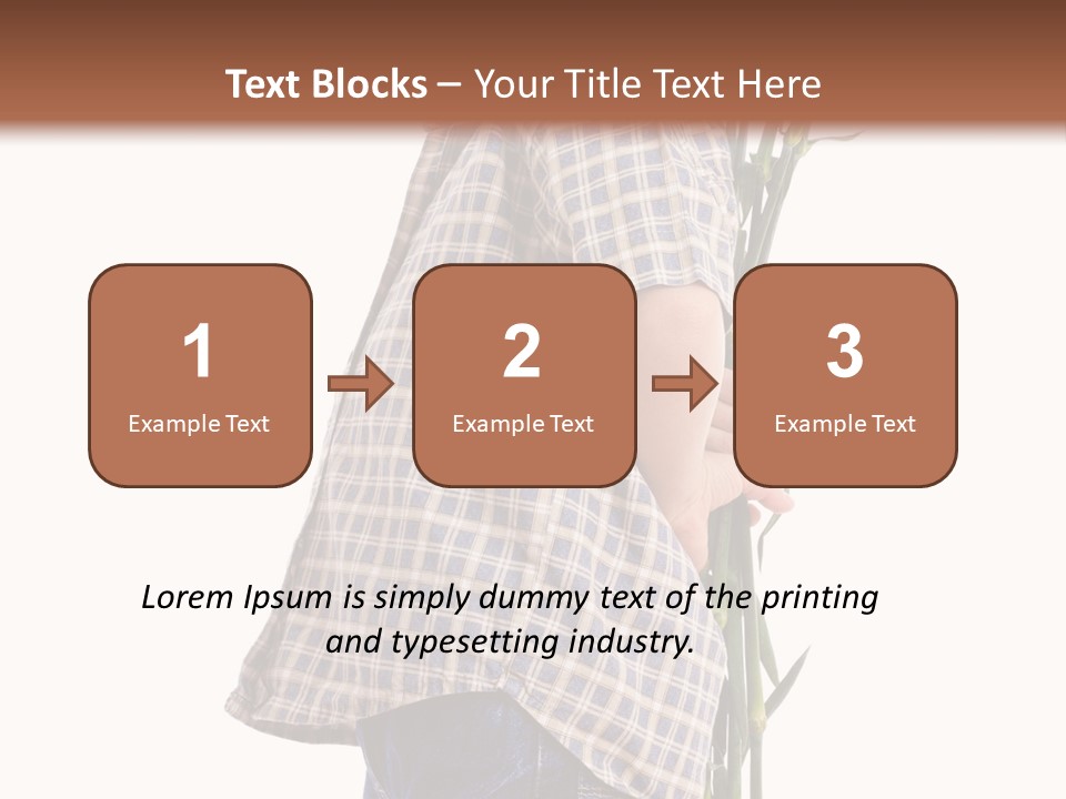 Love Emotion Bouquet PowerPoint Template