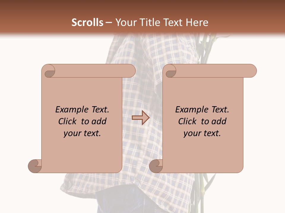 Love Emotion Bouquet PowerPoint Template