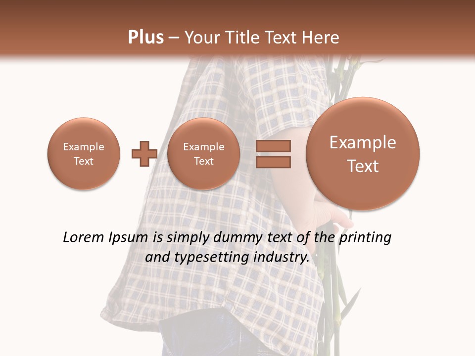 Love Emotion Bouquet PowerPoint Template