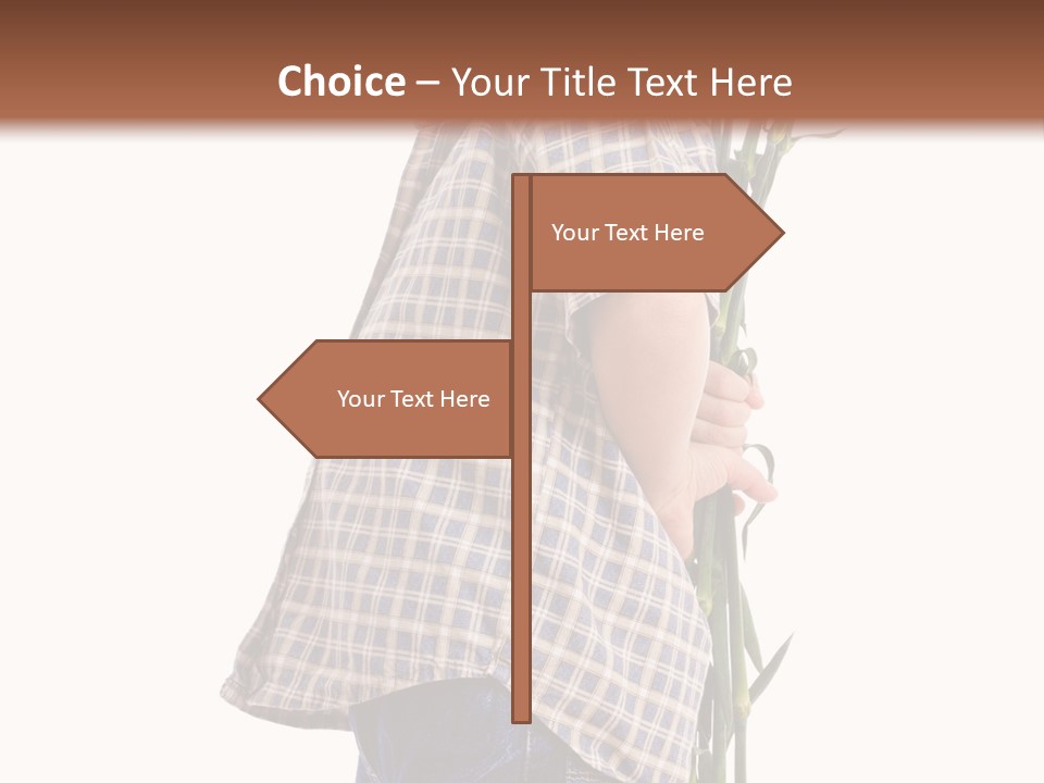 Love Emotion Bouquet PowerPoint Template