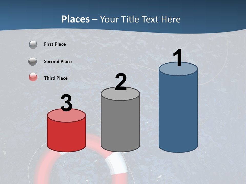 Person Glass Clear PowerPoint Template