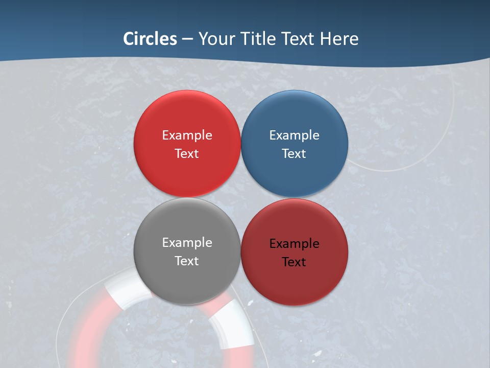 Person Glass Clear PowerPoint Template