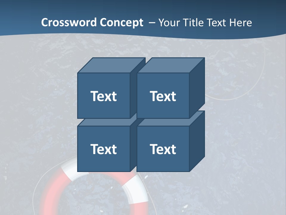 Person Glass Clear PowerPoint Template
