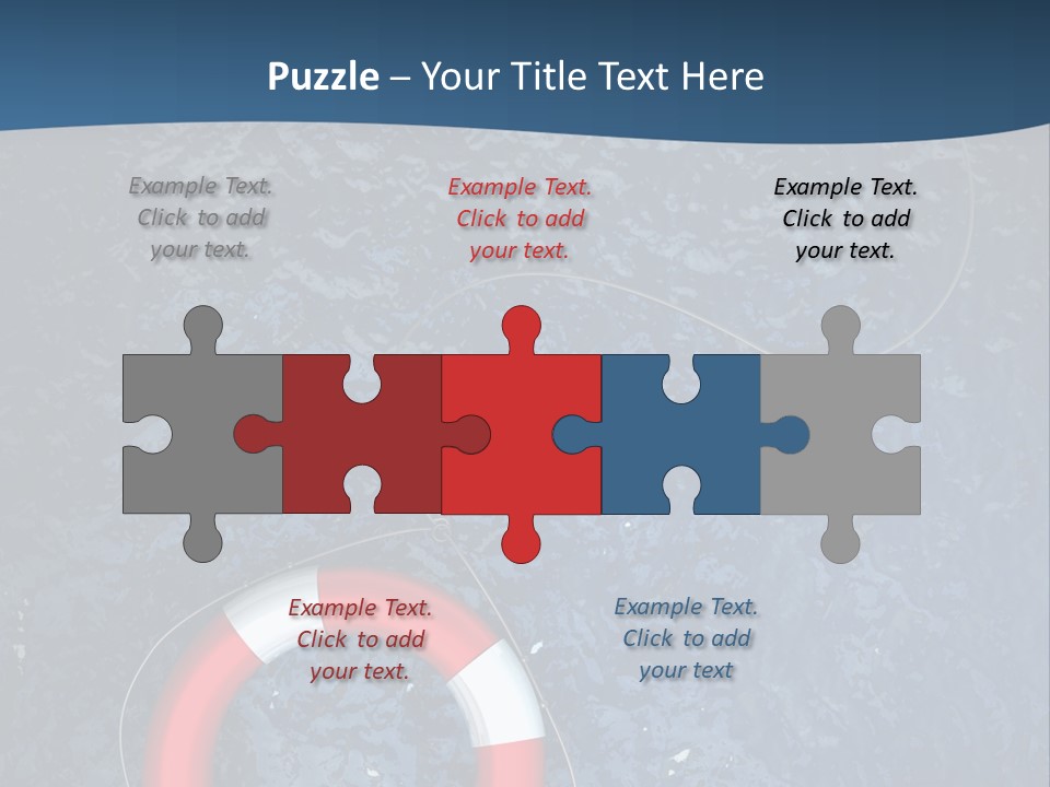 Person Glass Clear PowerPoint Template