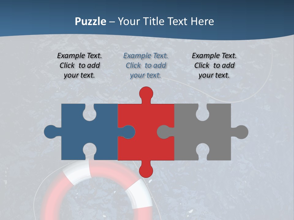 Person Glass Clear PowerPoint Template