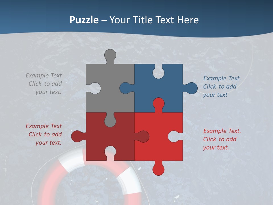 Person Glass Clear PowerPoint Template