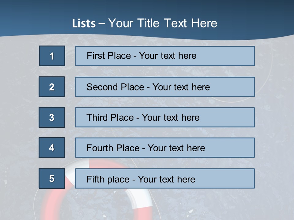 Person Glass Clear PowerPoint Template