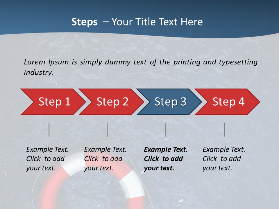 Person Glass Clear PowerPoint Template