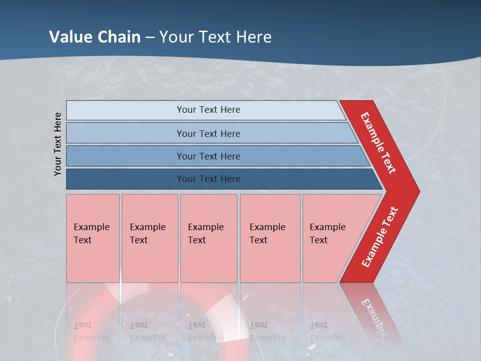 Person Glass Clear PowerPoint Template