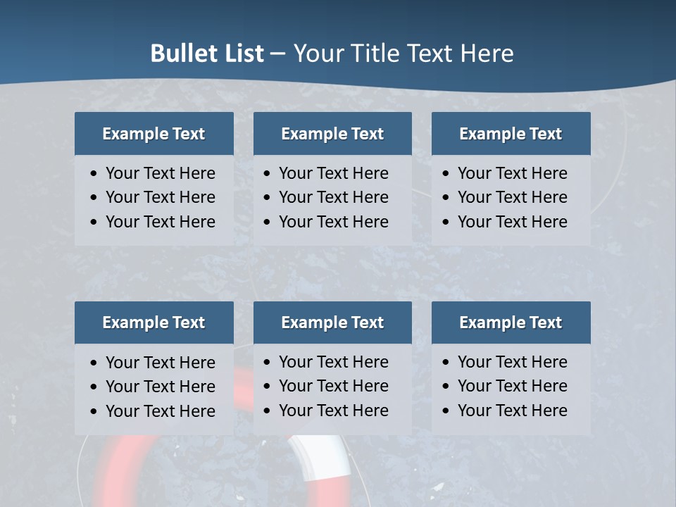 Person Glass Clear PowerPoint Template