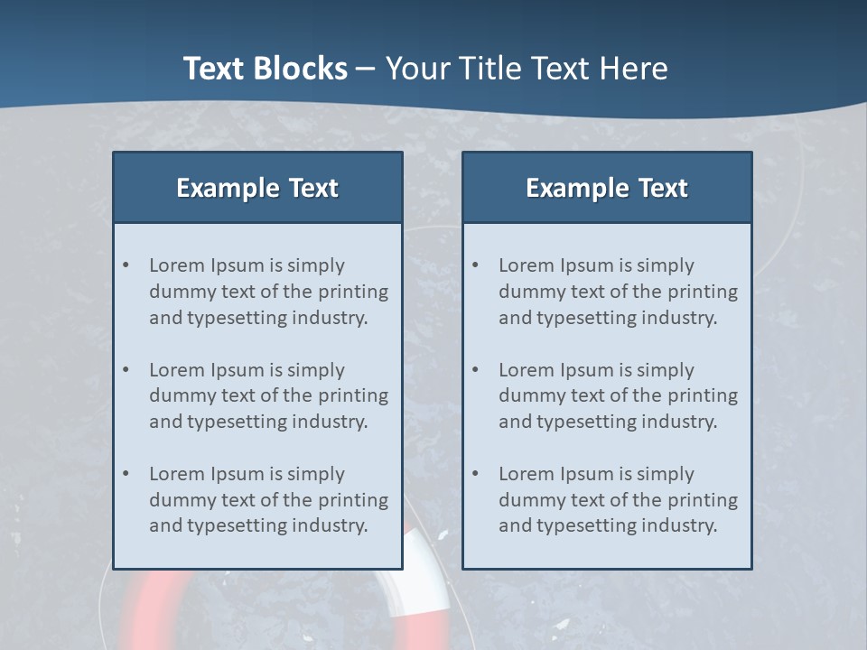 Person Glass Clear PowerPoint Template