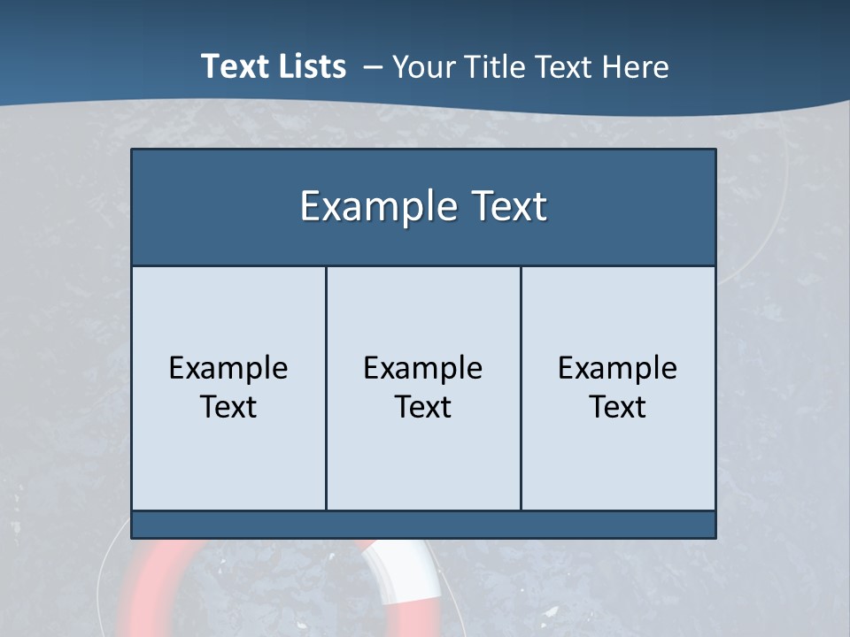 Person Glass Clear PowerPoint Template