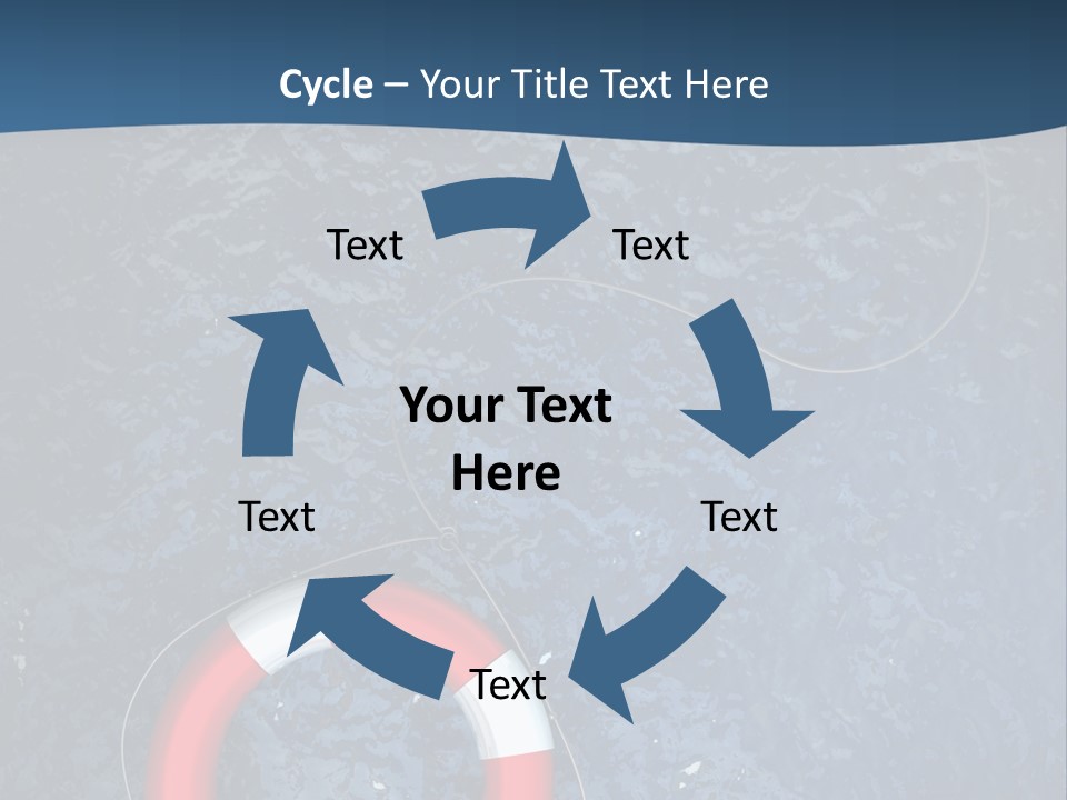 Person Glass Clear PowerPoint Template