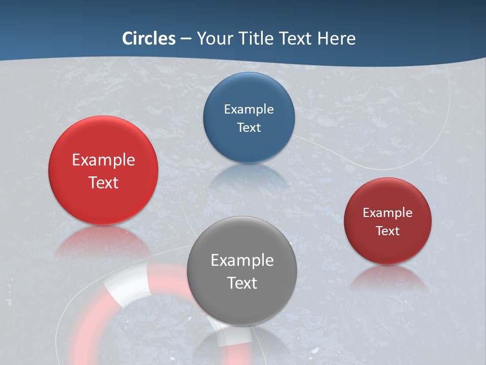 Person Glass Clear PowerPoint Template