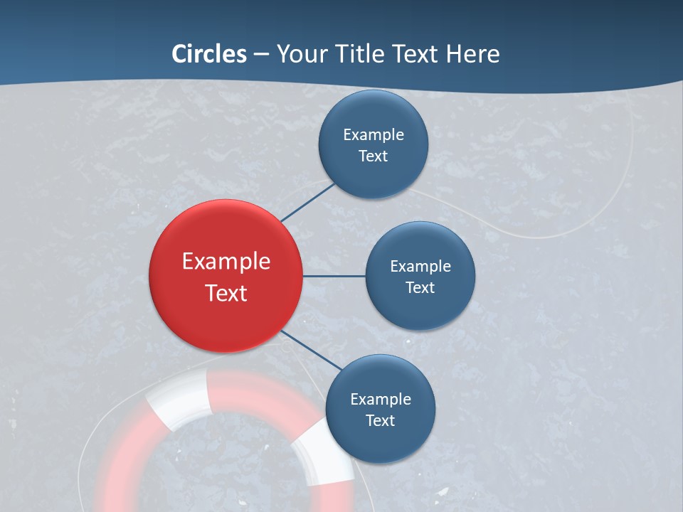 Person Glass Clear PowerPoint Template