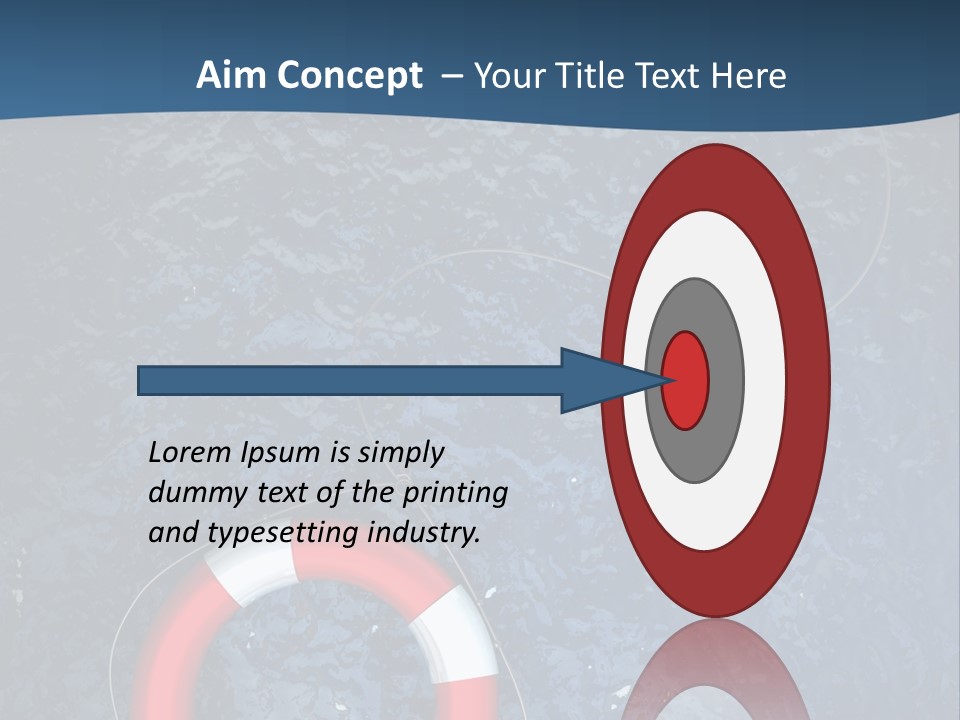 Person Glass Clear PowerPoint Template