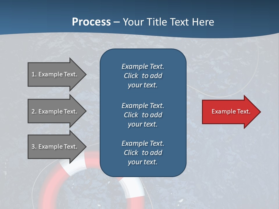 Person Glass Clear PowerPoint Template
