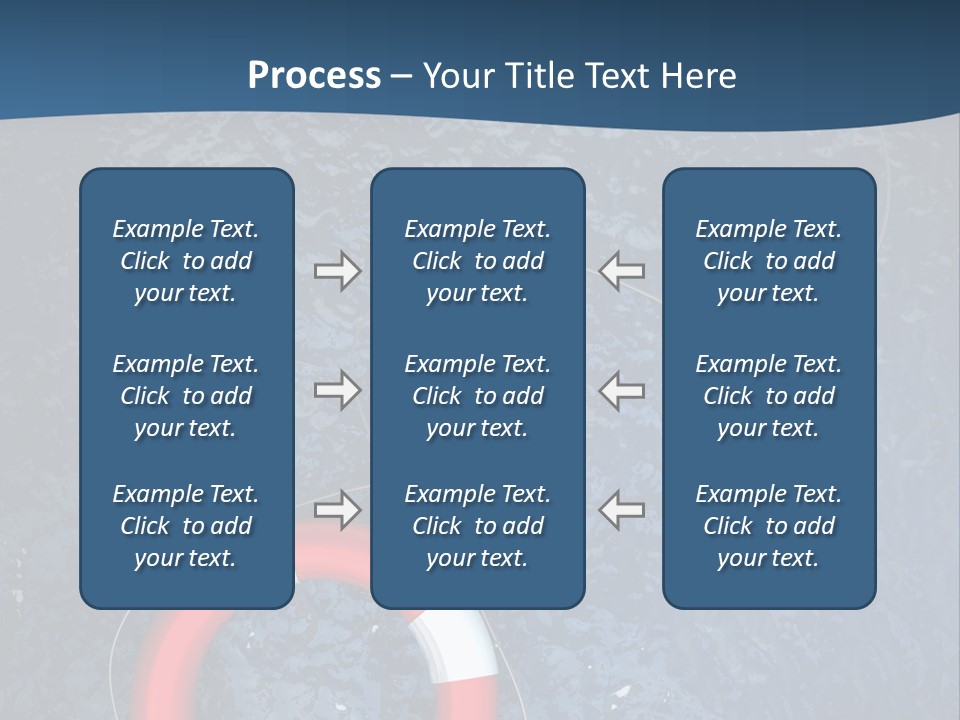 Person Glass Clear PowerPoint Template