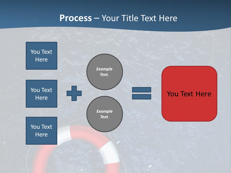 Person Glass Clear PowerPoint Template