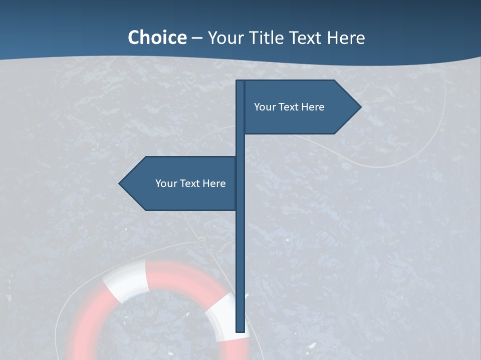 Person Glass Clear PowerPoint Template