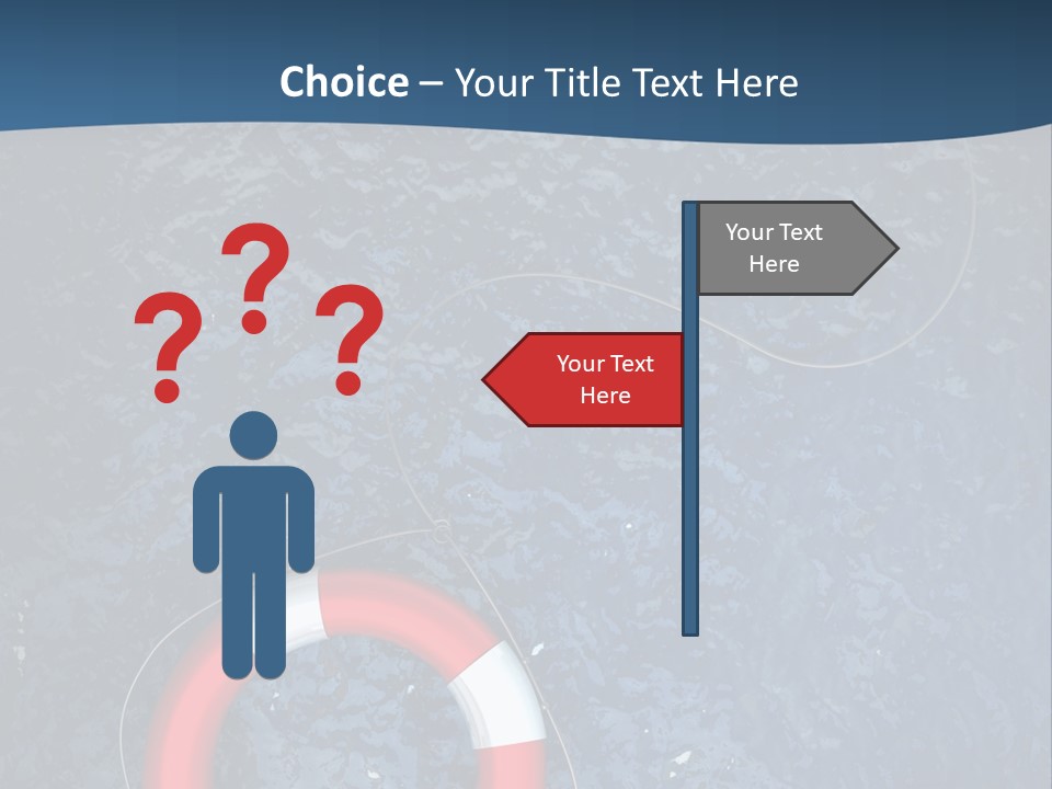 Person Glass Clear PowerPoint Template