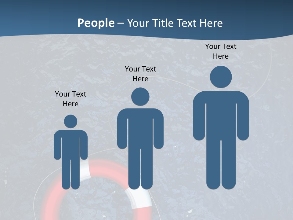 Person Glass Clear PowerPoint Template