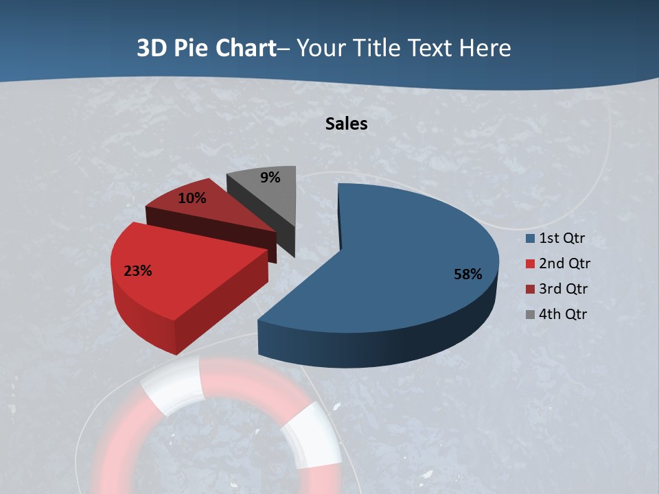 Person Glass Clear PowerPoint Template