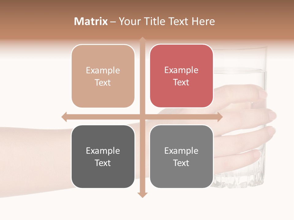 Drink Crystal Single PowerPoint Template