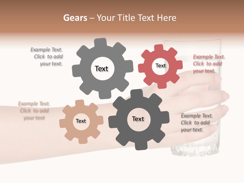 Drink Crystal Single PowerPoint Template