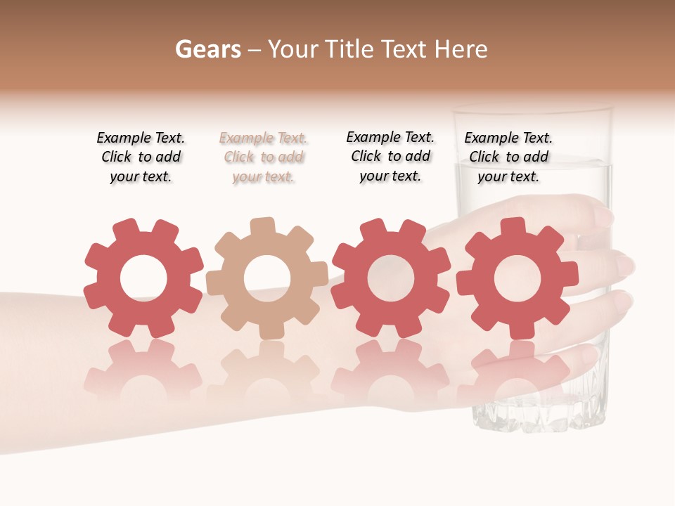 Drink Crystal Single PowerPoint Template