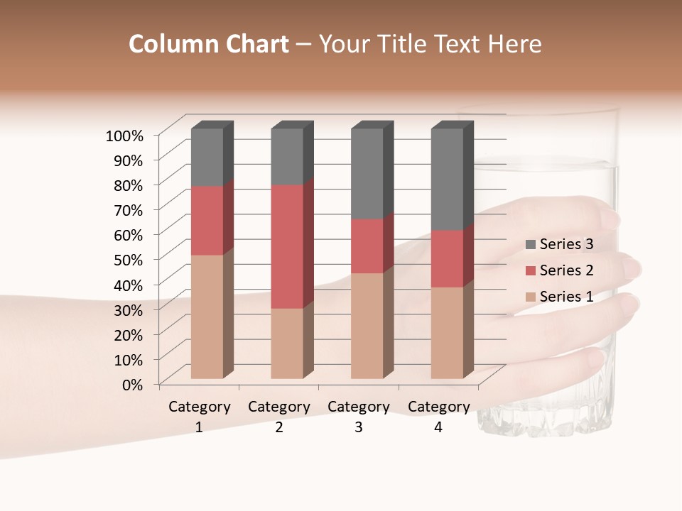 Drink Crystal Single PowerPoint Template