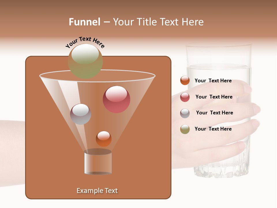 Drink Crystal Single PowerPoint Template