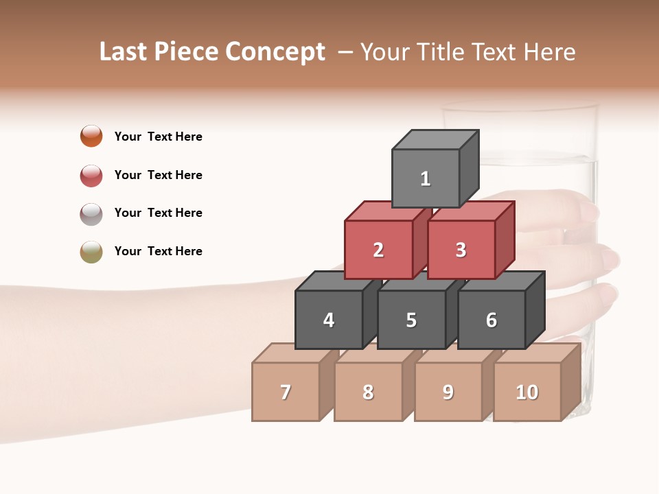 Drink Crystal Single PowerPoint Template