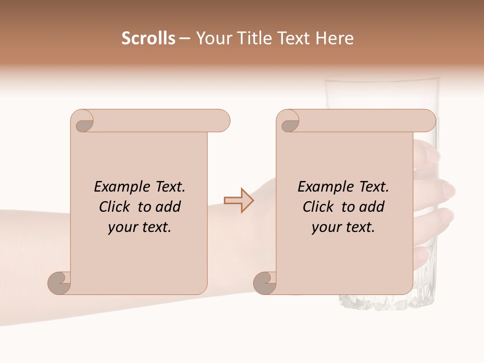 Drink Crystal Single PowerPoint Template