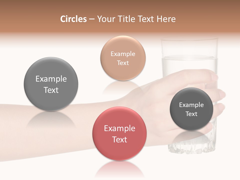 Drink Crystal Single PowerPoint Template