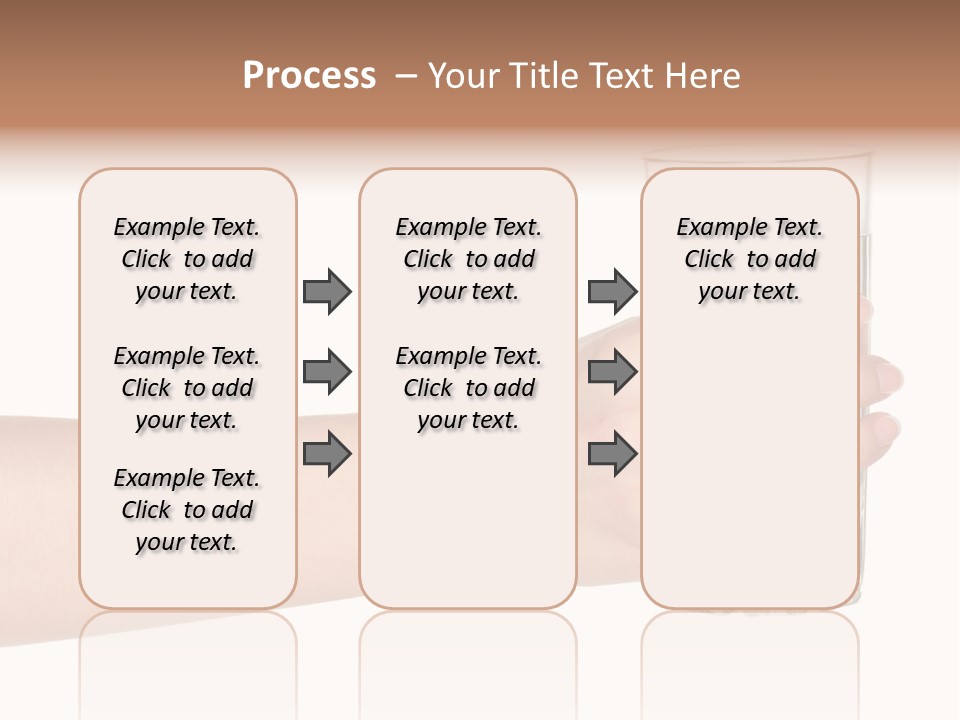Drink Crystal Single PowerPoint Template