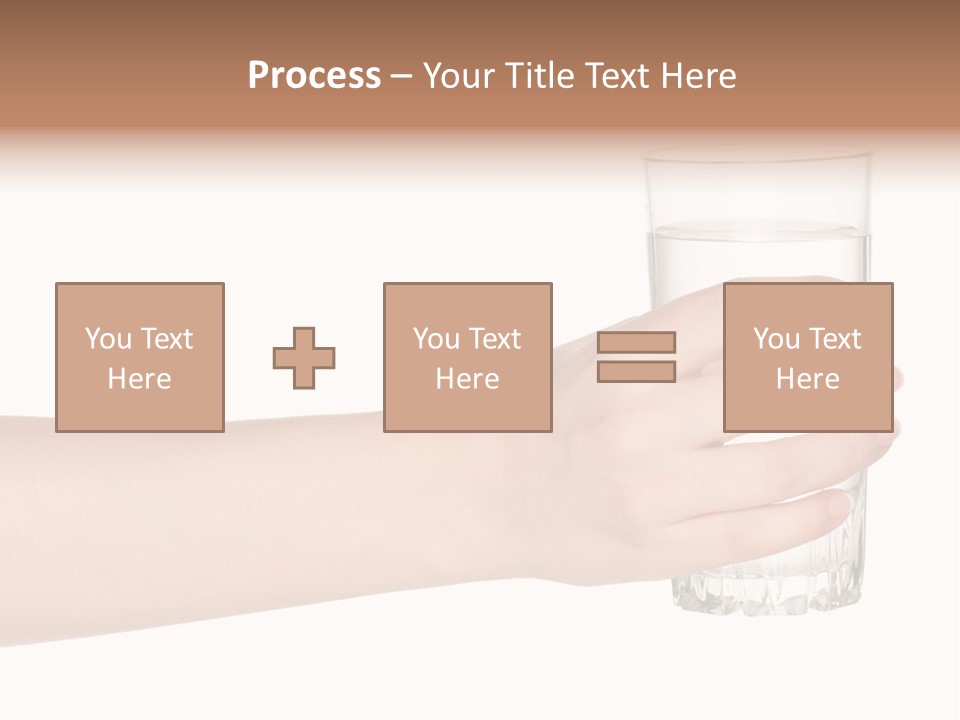 Drink Crystal Single PowerPoint Template
