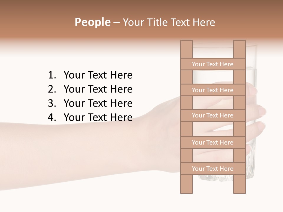 Drink Crystal Single PowerPoint Template
