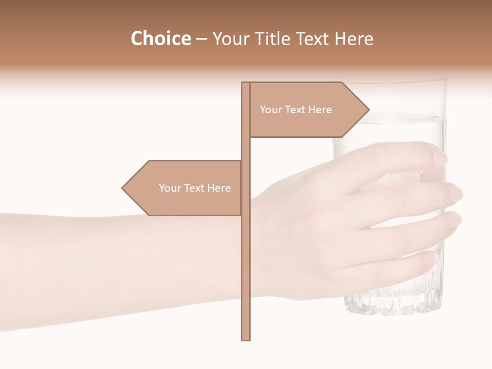 Drink Crystal Single PowerPoint Template
